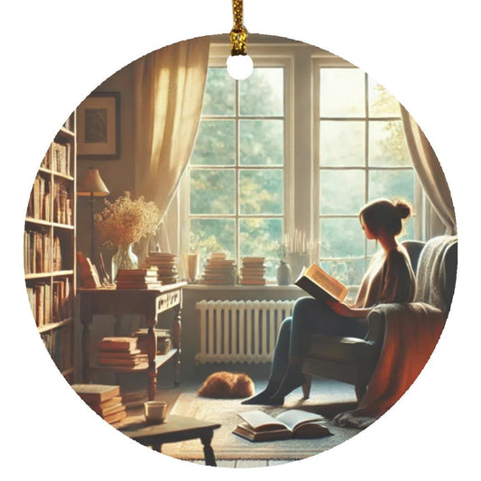 Woman Reading Room Cozy