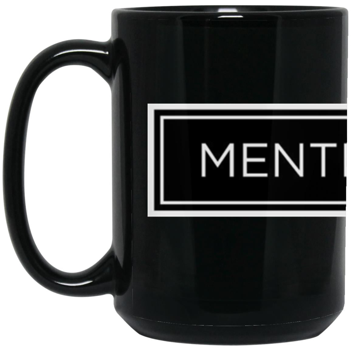 15 oz Black MENTIS mug