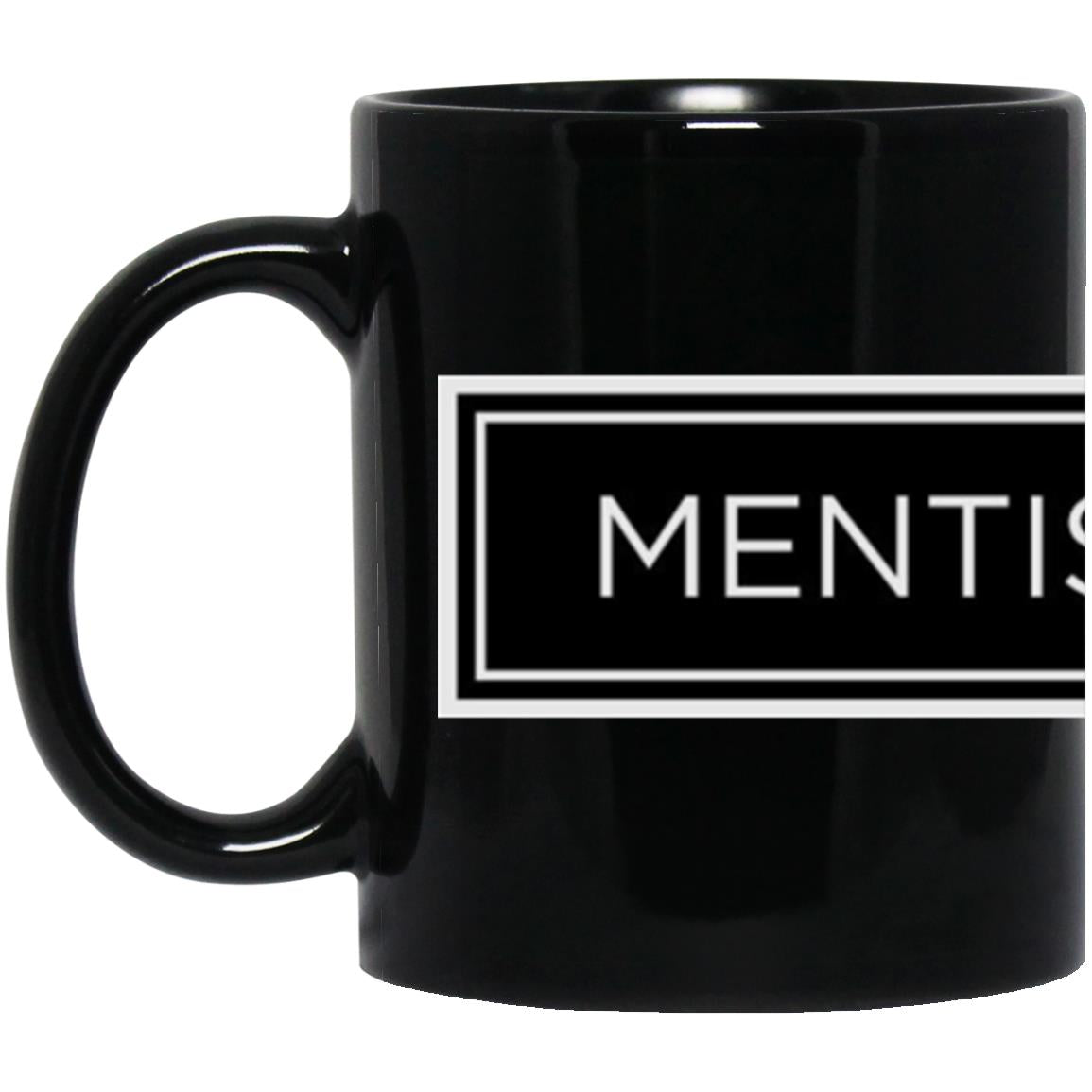 Black 11oz Mentis Mug